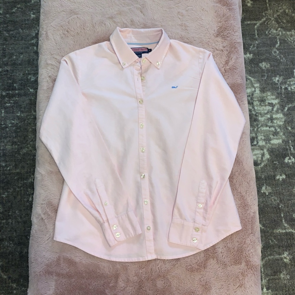 Light Pink Vineyard Vines Button-down